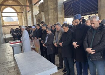 Edirne’de İzzeddin el-Kassam Tugayları Komutanı Muhammed ed-Dayf için gıyabi cenaze namazı kılındı haberi