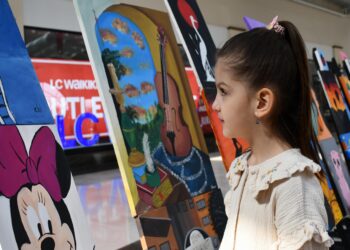 Bilecik’te küçük ressamlar hayallerini resmetti haberi