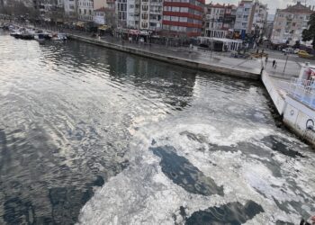 Çanakkale sahillerinde müsilaj görülmeye başlandı haberi
