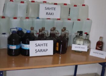 Çanakkale’de 240 litre sahte içki ele geçirildi haberi