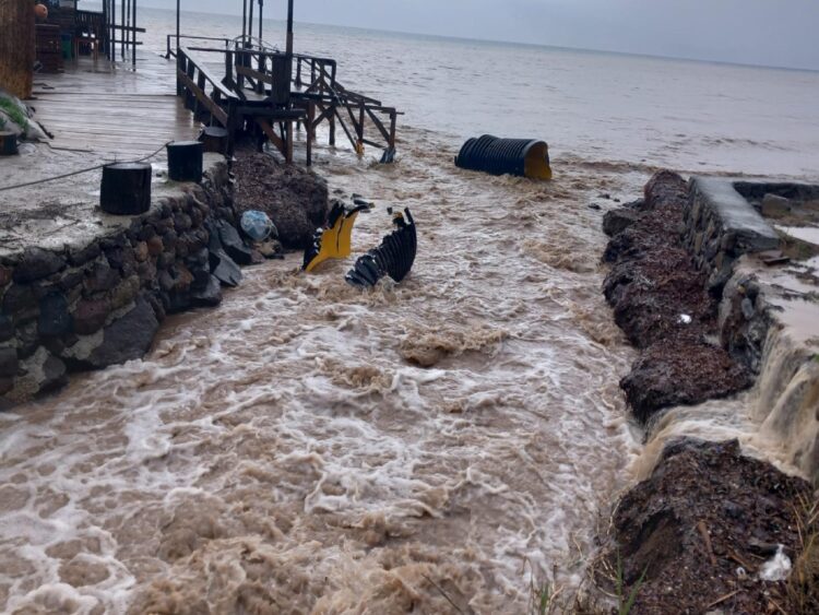 Çanakkale’de sağanak nedeniyle köprü çöktü haberi