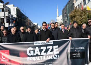 Edirne’de ABD Başkanı Trump’ın Gazze planına tepki haberi