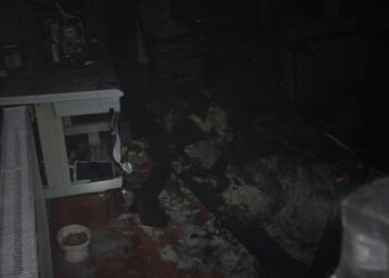 Erdek’te ev yangınında maddi hasar meydana geldi haberi