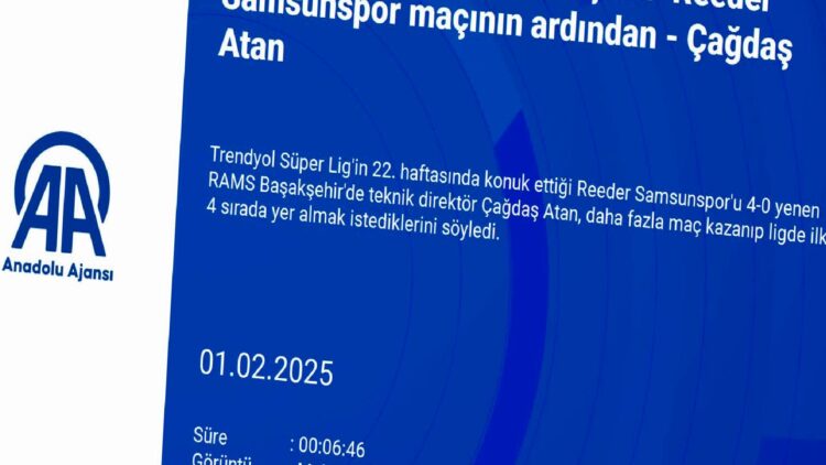 RAMS Başakşehir-Reeder Samsunspor maçının ardından haberi