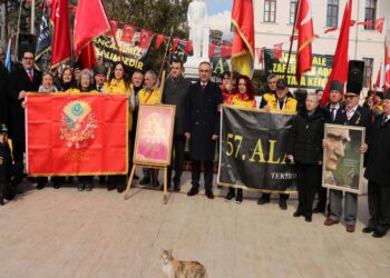 Tekirdağ’da 57. Alay temsili sancak devir teslim töreni düzenledi haberi
