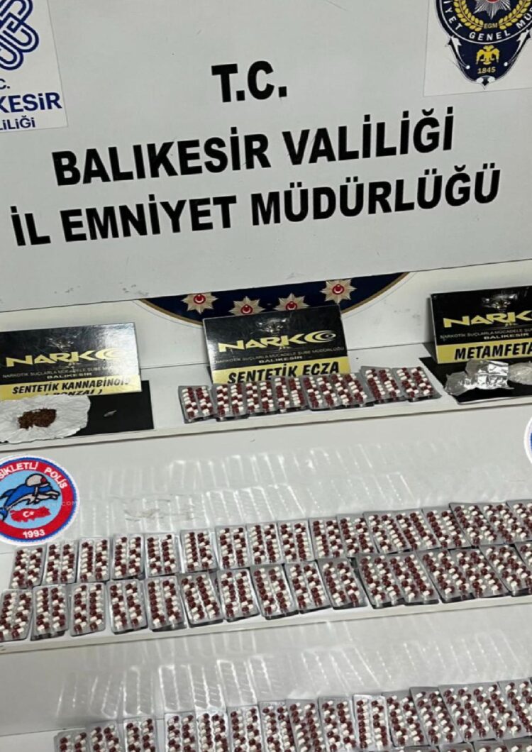 Balıkesir’de uyuşturucu operasyonu 5 şüpheli yakalandı haberi