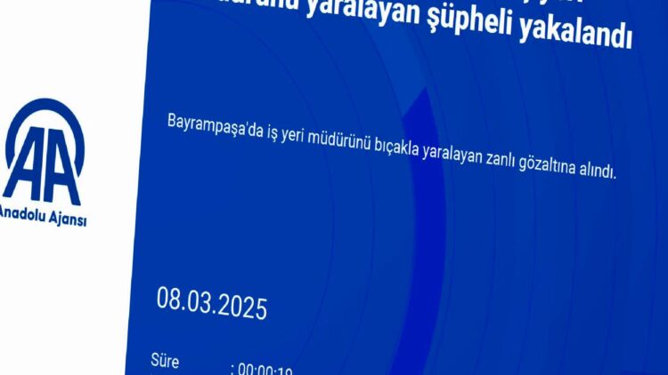 Bayrampaşa’da iş yeri müdürünü yaralayan şüpheli yakalandı haberi