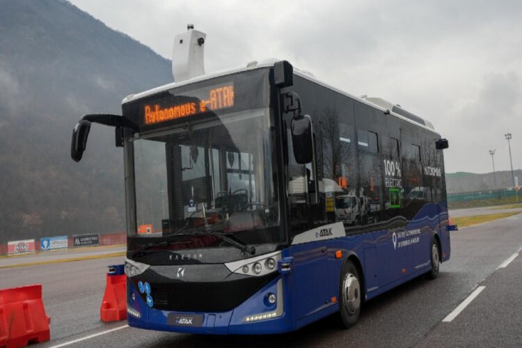 Karsan Otonom e-ATAK, İtalya’da test sürüşü ile tanıtıldı haberi