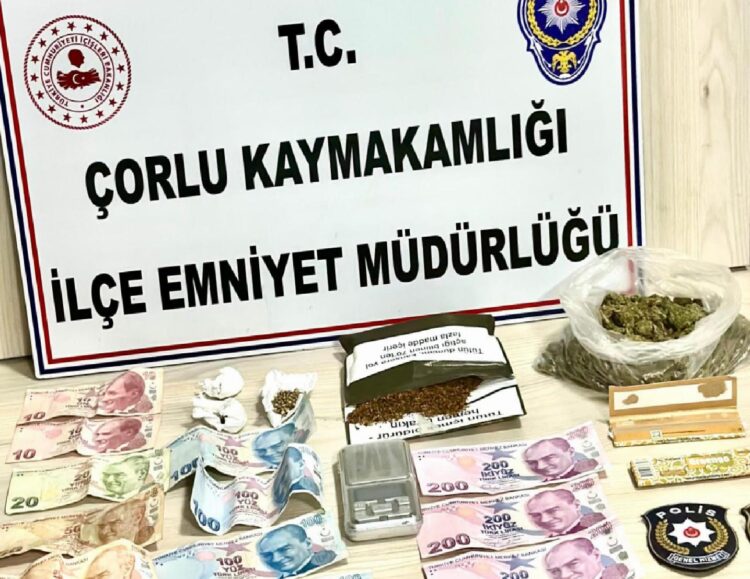 Tekirdağ’da uyuşturucu operasyonunda yakalanan 4 şüpheliden 1’i tutuklandı haberi