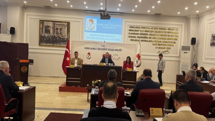 Kırklareli Belediye Meclisi toplantısı yapıldı haberi