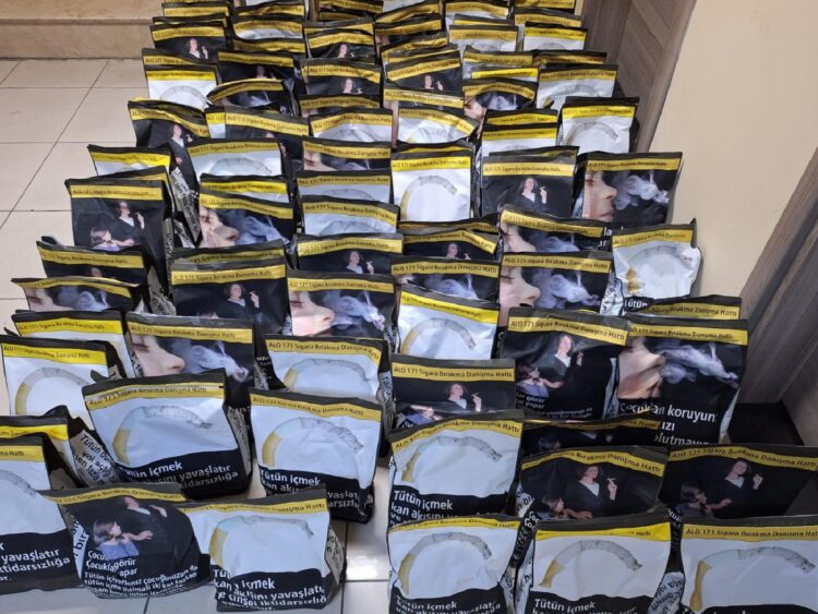 Kocaeli’de 100 kilogram kaçak tütün ele geçirildi haberi