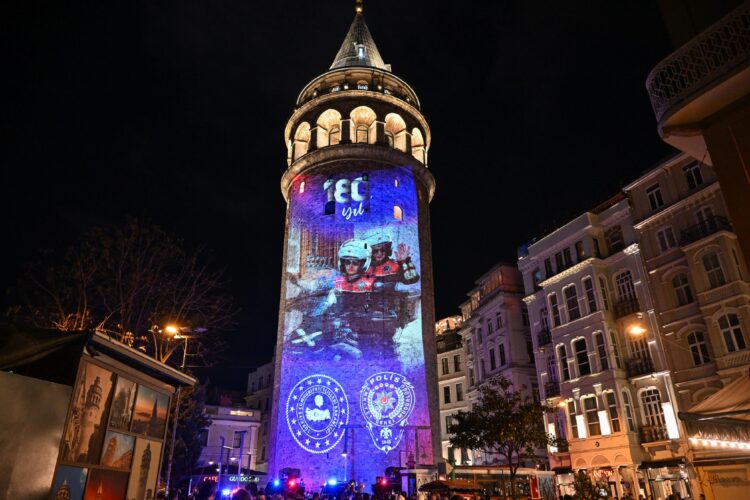 Türk Polis Teşkilatının 180. kuruluş yıl dönümü etkinliği Galata Kulesi’nde yapıldı haberi