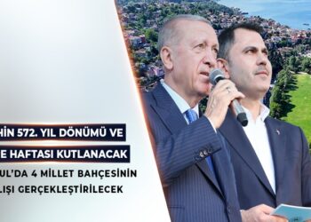 Cumhurbaşkanı Erdoğan İstanbul’da 4 Yeni Millet Bahçesi Açacak