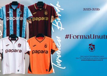 Trabzonspor’un 2025-2026 Sezonu Formaları Satışa Çıktı