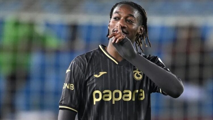 Trabzonspor’da Muhammed Cham, Slavia Prag’a Kiralandı