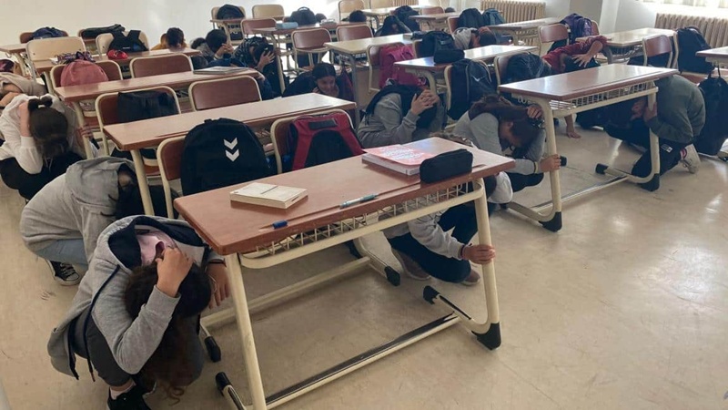 13 Ekim’de Tüm Okullarda Eş Zamanlı Afet Tatbikatı Yapılacak