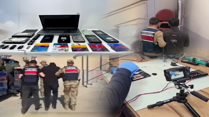 Jandarma Siber Operasyonla 61 Şüpheliyi Yakaladı