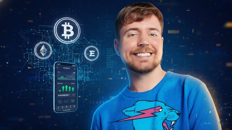 MrBeast, Kripto Para ve Dijital Bankacılık Sektörüne Giriyor