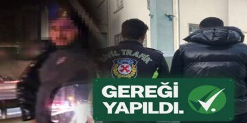 İstanbul’da Trafik Güvenliğini Tehlikeye Sokan Sürücü Yakalandı