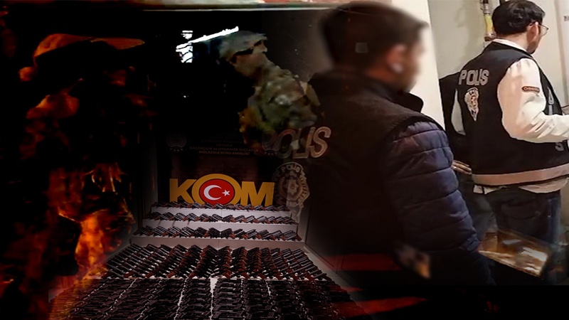 41 İlde Silah Kaçakçılığı Operasyonu: 135 Şüpheli Gözaltında