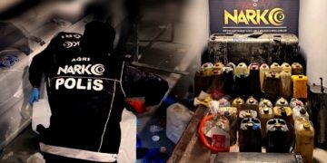 Ağrı’da 761 Kilogram Metamfetamin Ele Geçirildi