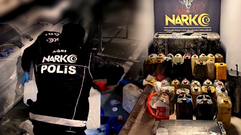 Ağrı’da 761 Kilogram Metamfetamin Ele Geçirildi