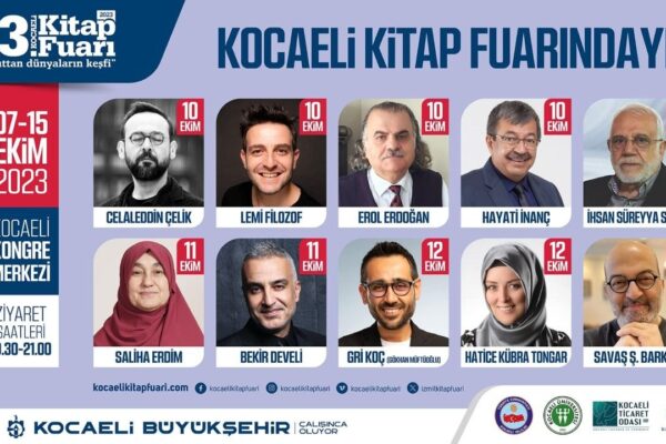13. Kocaeli Kitap Fuarı 7 Ekim’de!