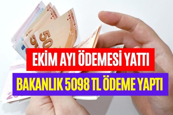 3 Gün Önce Ödemeler Başladı Hemen Kontrol Edin! Hak Sahiplerine 5098 Lira Yattı