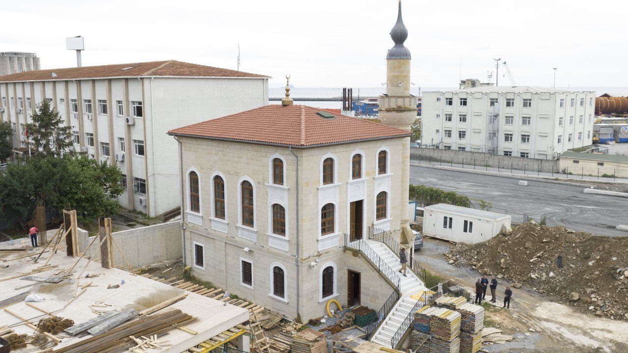 357 yıllık kavak İskele camisi yeniden İnşa edildi