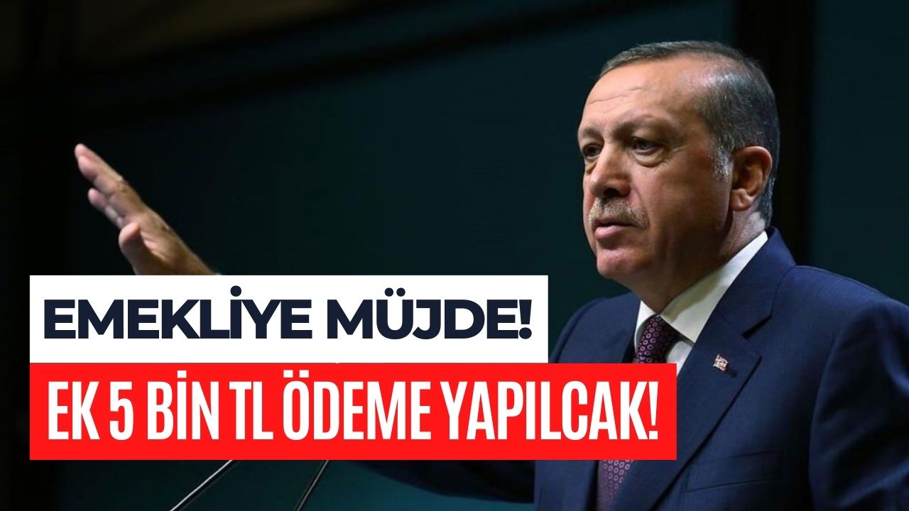4a 4b 4c emeklisine cumhurbaşkanından müjde kasım ayında 5 bin tl ek Ödeme yatacak