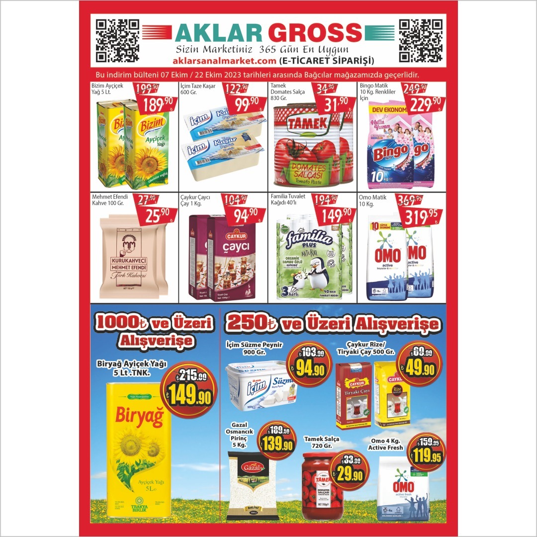 Aklar Gross İndirimleri