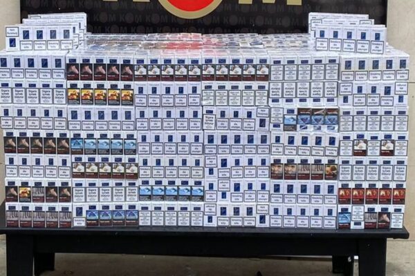 6 Bin 380 Paket Gümrük Kaçağı Sigara Ele Geçirildi