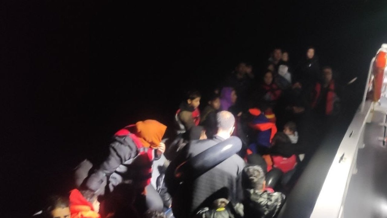 79 düzensiz göçmen balıkesirde yakalandı
