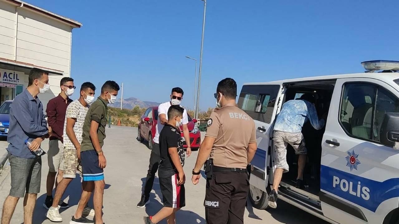 9 düzensiz göçmen yakalandı