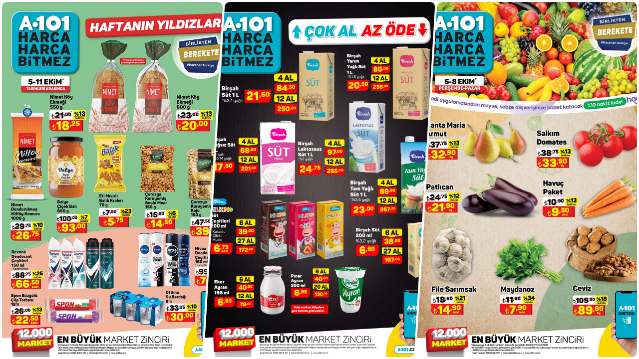 a101 7 ekim 2023 aktüel Ürünler cumartesi kataloğu