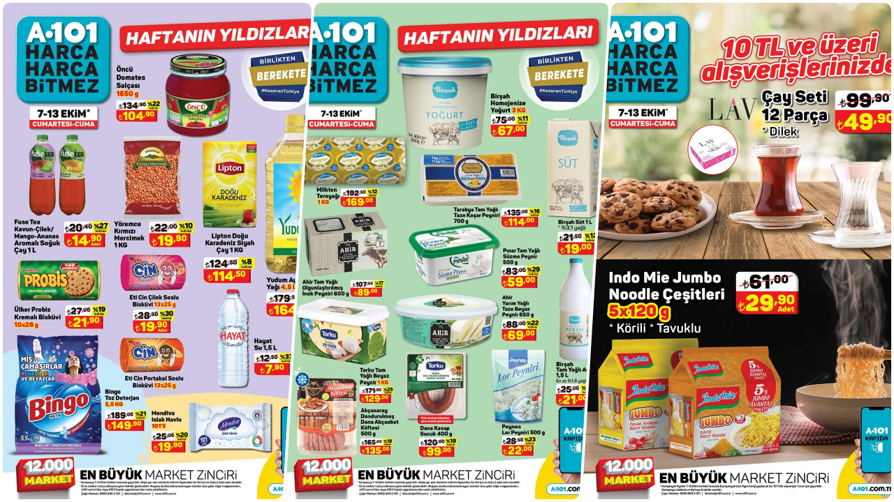 a101 8 ekim 2023 aktüel Ürünler pazar kataloğu