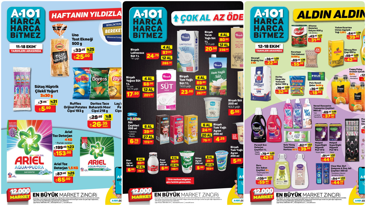a101 marketler 14 ekim 2023 aktüel Ürünler İşte a101de hafta sonu cumartesi fırsatları