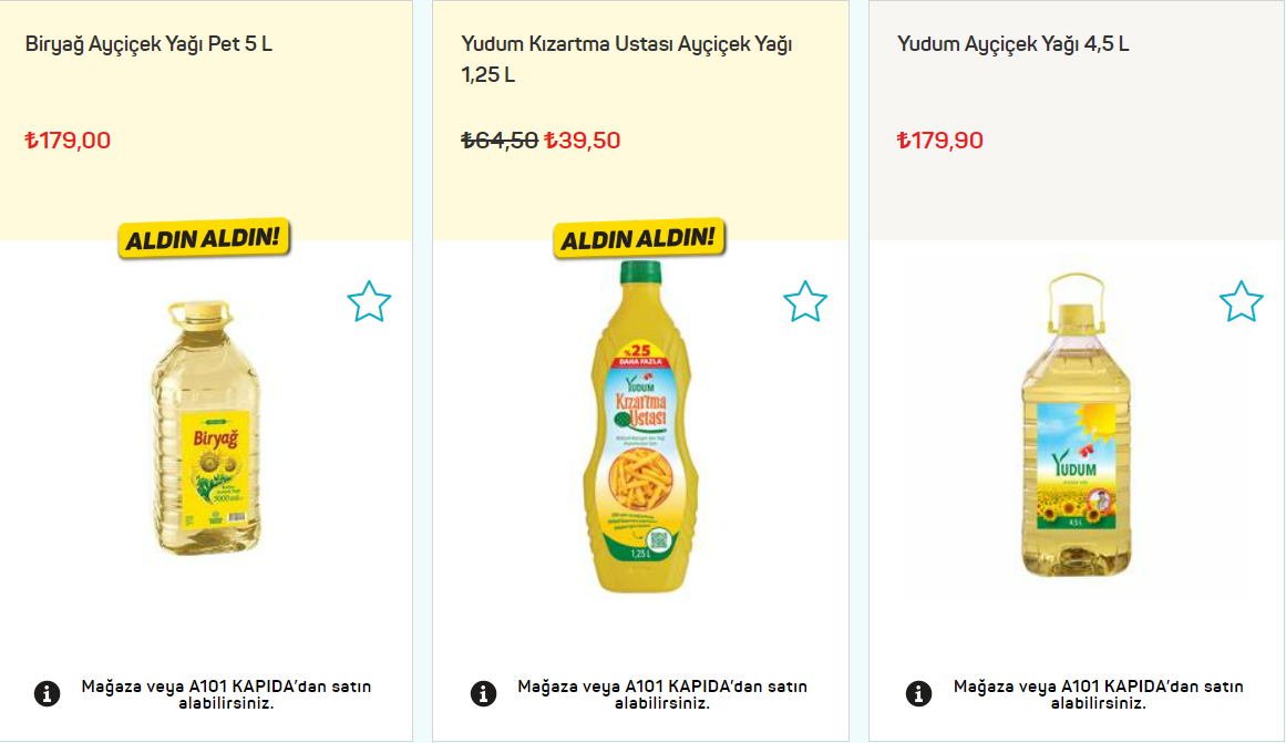 A101 Marketler İndirim