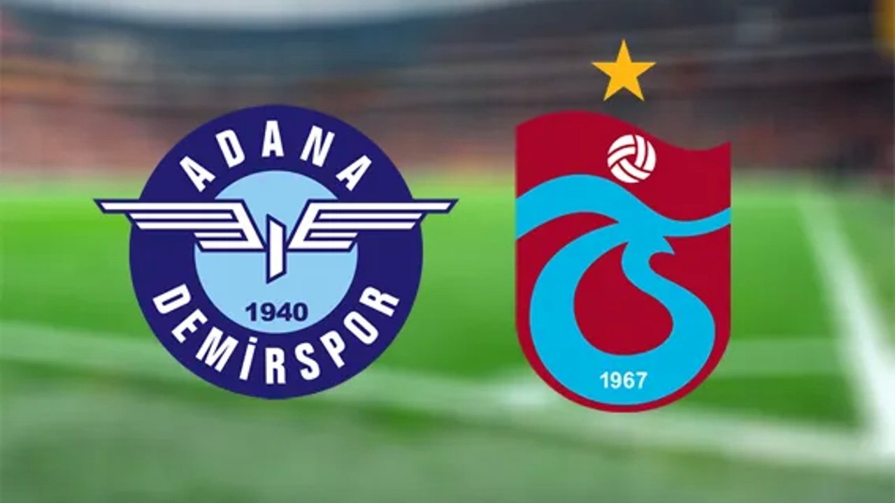adana demirspor trabzonsporu konuk ediyor