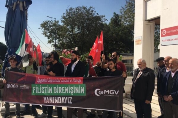AGD’li Boğaziçi Üniversitesi Öğrencilerinden Filistin’e Destek