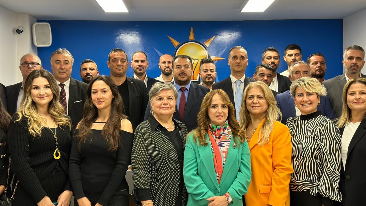 ak parti edirne İl başkanı belgin İba merkez İlçe başkanlığı Üyeleriyle bir araya geldi