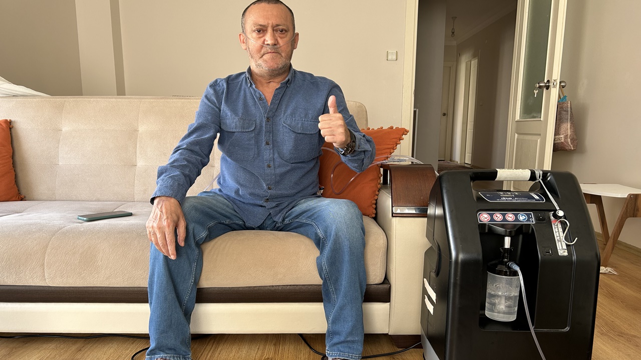 akciğer nakli bekleyen hasta sokaklarda yürüyebilmek İstiyor