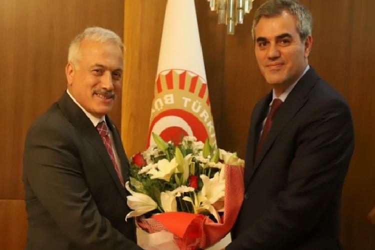 aksaray valiliğine atanan tbmm genel sekreterine veda yemeği