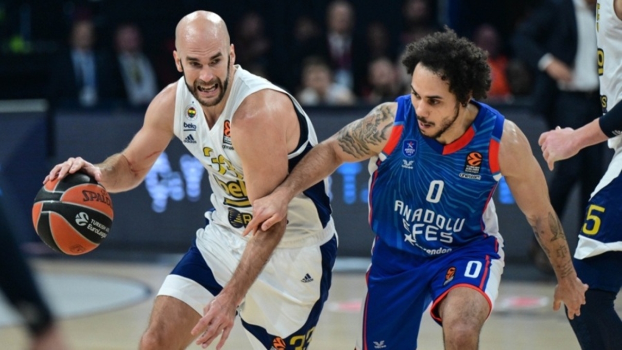 anadolu efes fenerbahçe bekoya mağlup oldu
