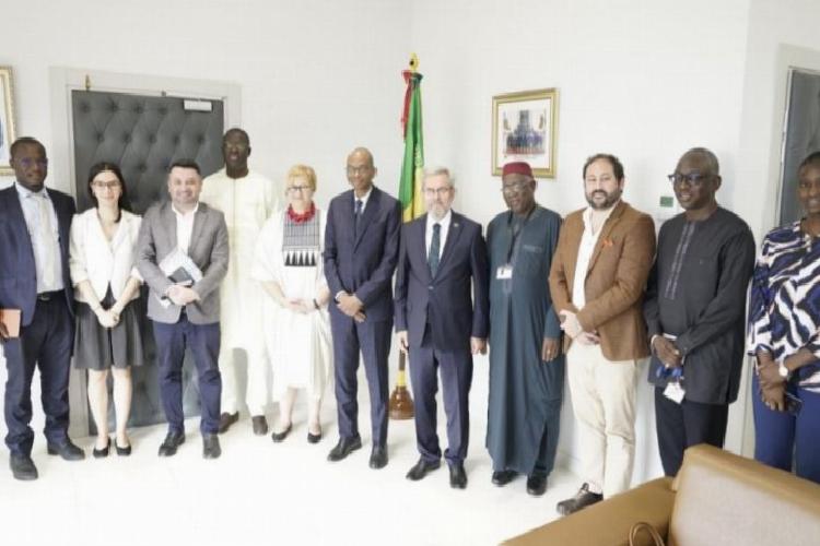 ankara Üniversitesi rektörü senegalde
