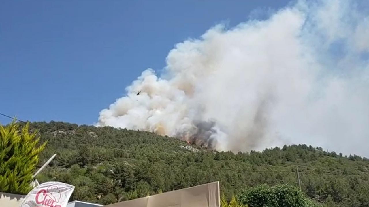 antalya bu kez gerçekten yanıyor
