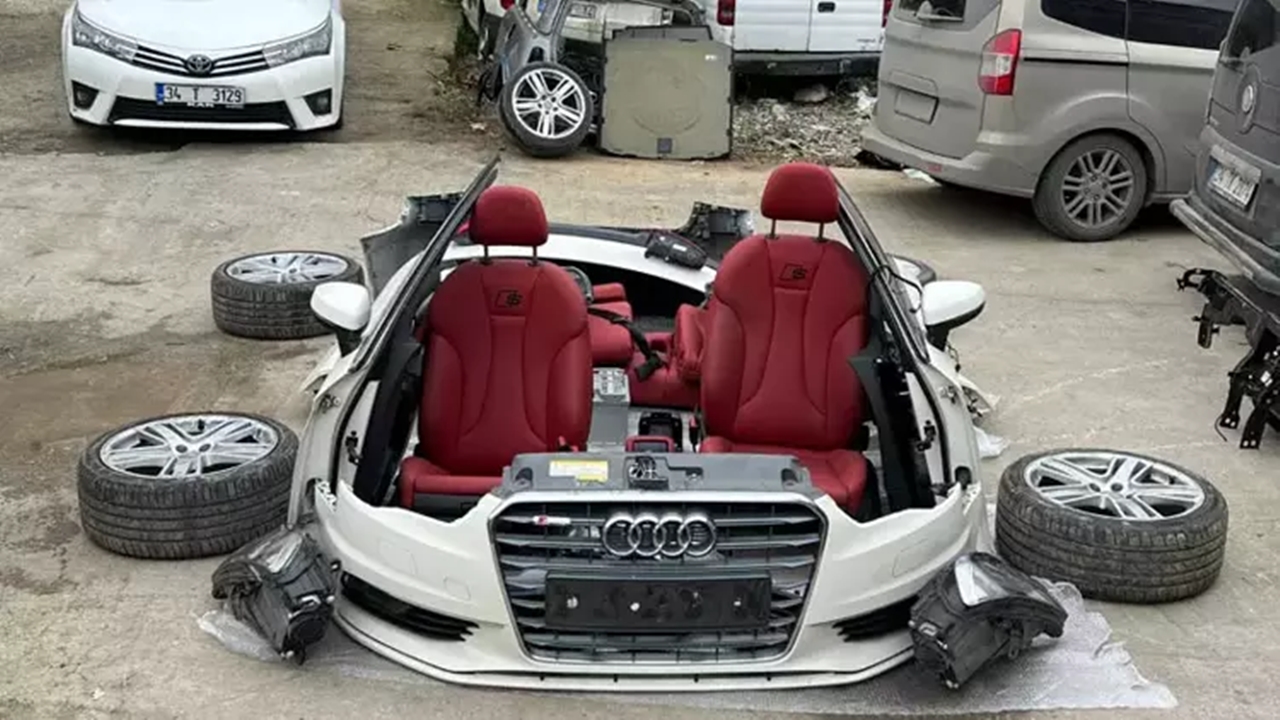 araba Çalıp parçalayan 2 kişi tutuklandı