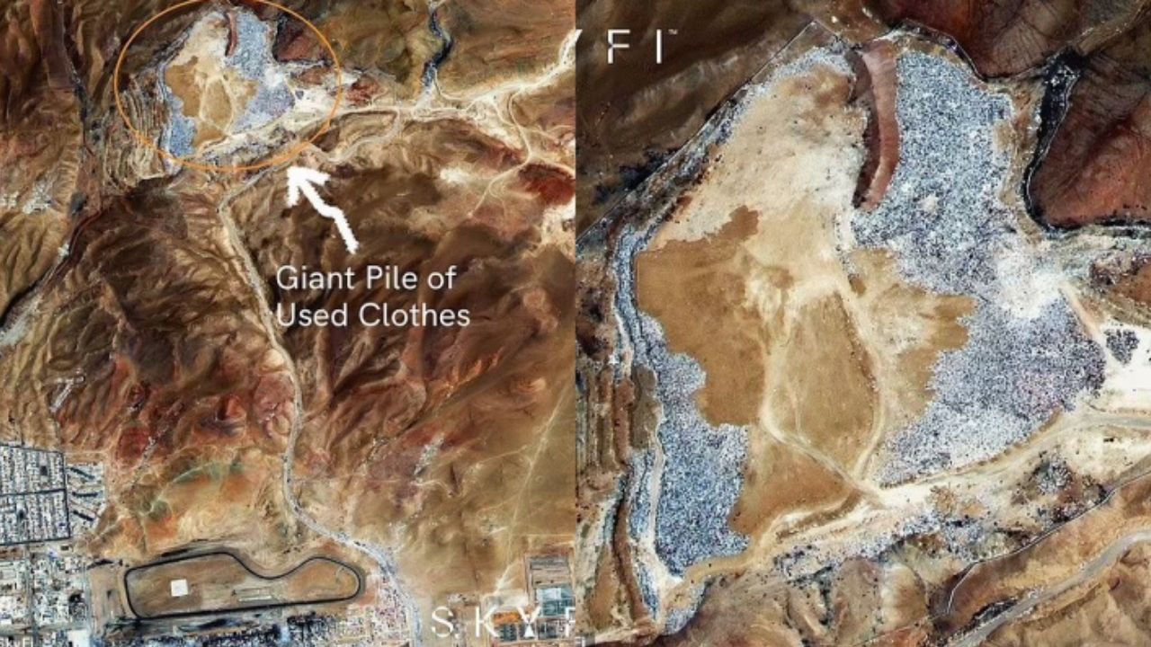 Atacama Çölüne Atılan Moda Atıkları Uzaydan Görülebiliyor