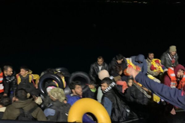 Ayvalık Açıklarında Göçmen Operasyonu