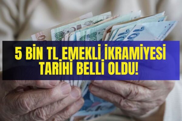 Bakan Işıkhan Müjdeyi Verdi! 5 Bin TL Emekli İkramiyesinin Hesaplara Yatacağı Tarihi Belli Oldu!